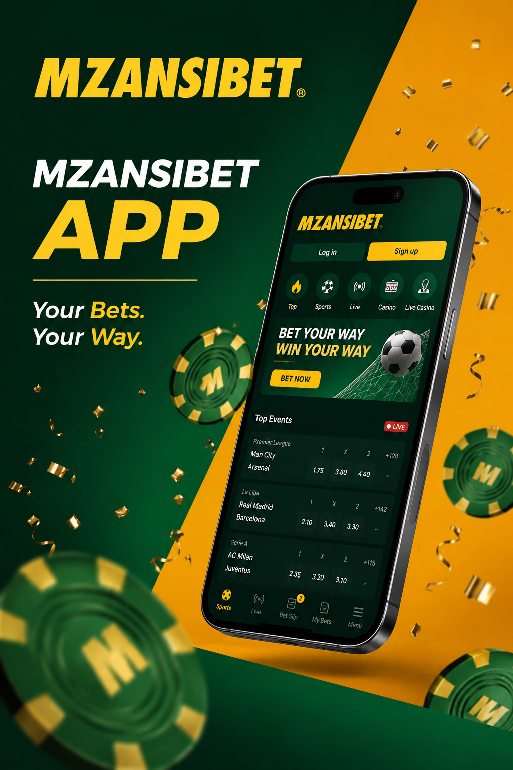 Download the Mzansibet App